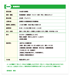 募集要項